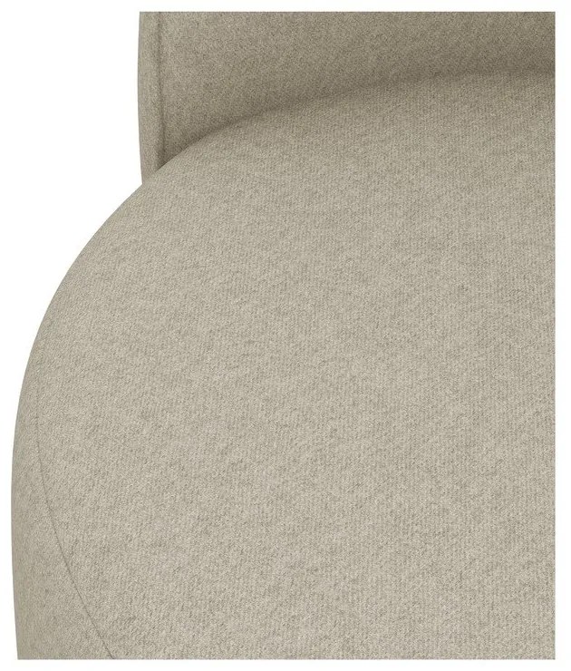 Béžové kreslo Ipo – Makamii