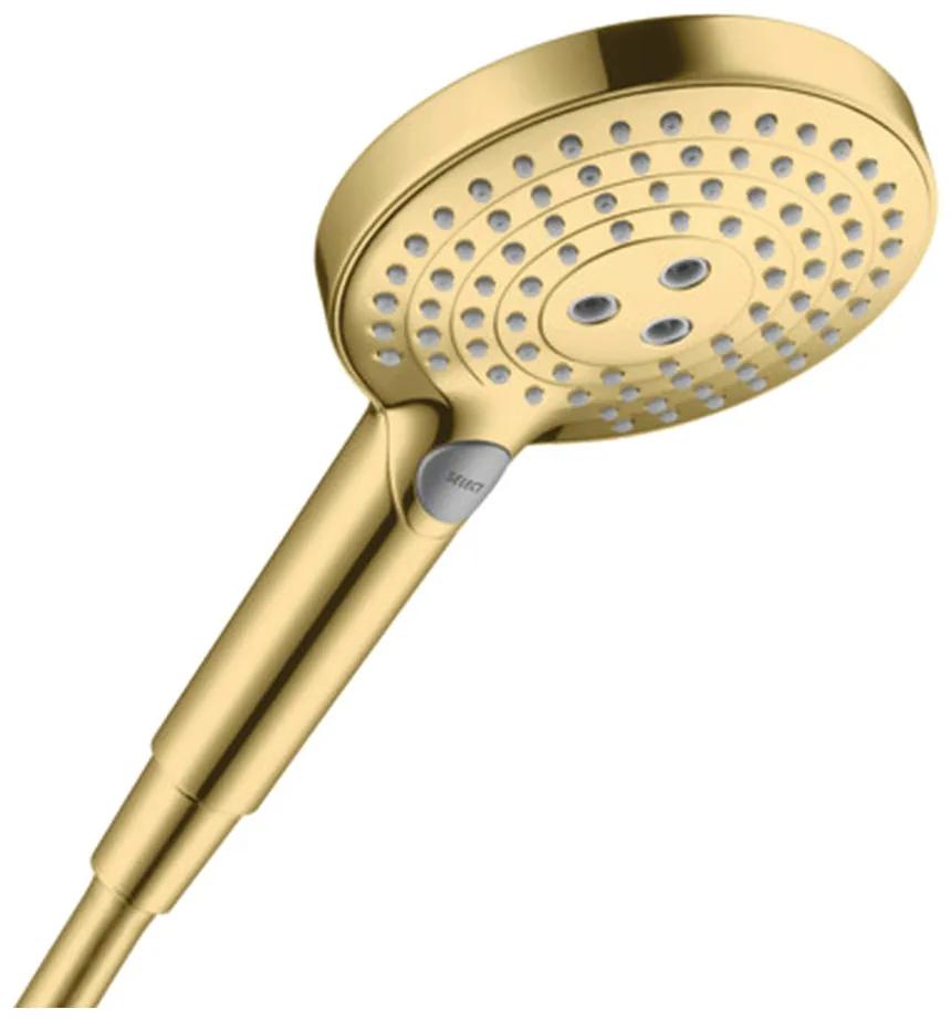 Hansgrohe Raindance Select S - Ručná sprcha 120 3jet, leštený vzhľad zlata 26530990