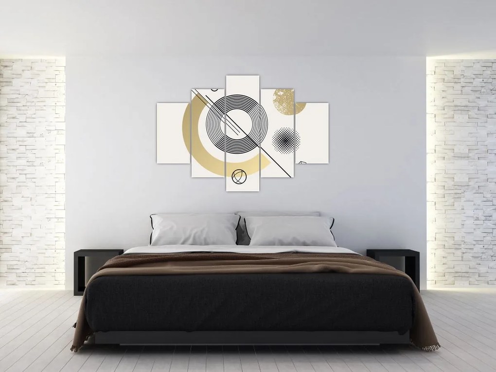 Obraz - Geometrické tvary N⁰2 (150x105 cm)