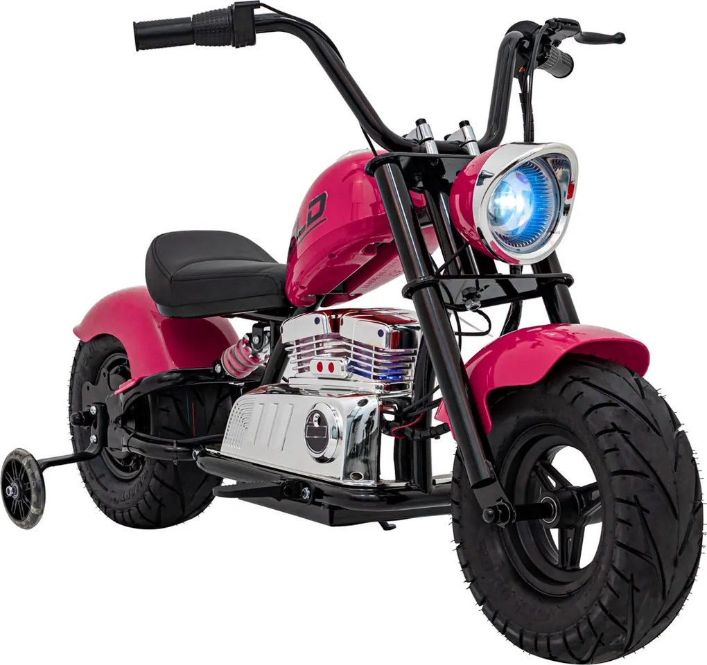 Ramiz Motocykel Chopper Warrior ružový