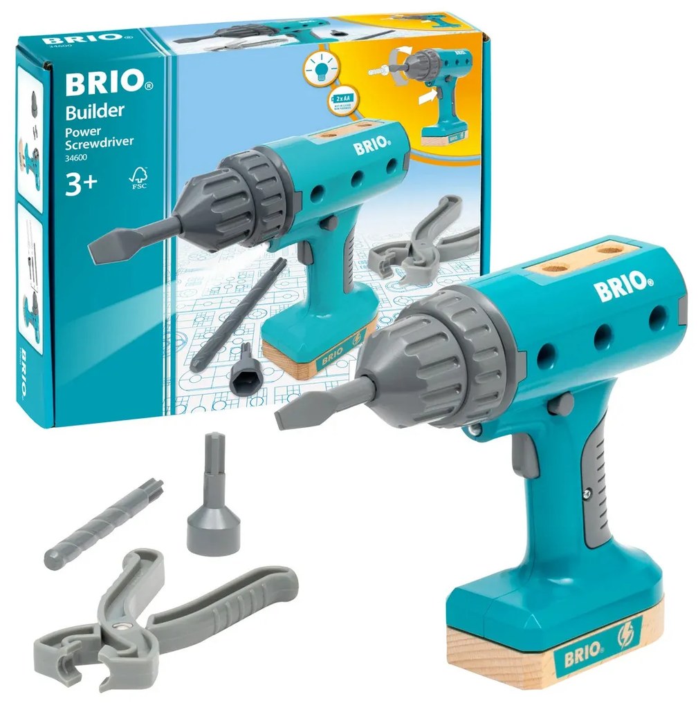 Brio Builder - vŕtačka na batérie