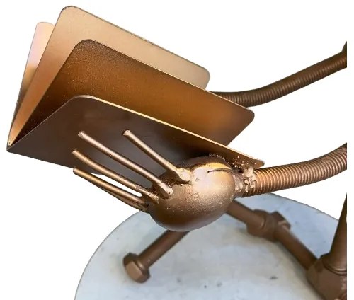 Industry rustik dizajn lampa na čítanie ROBOT