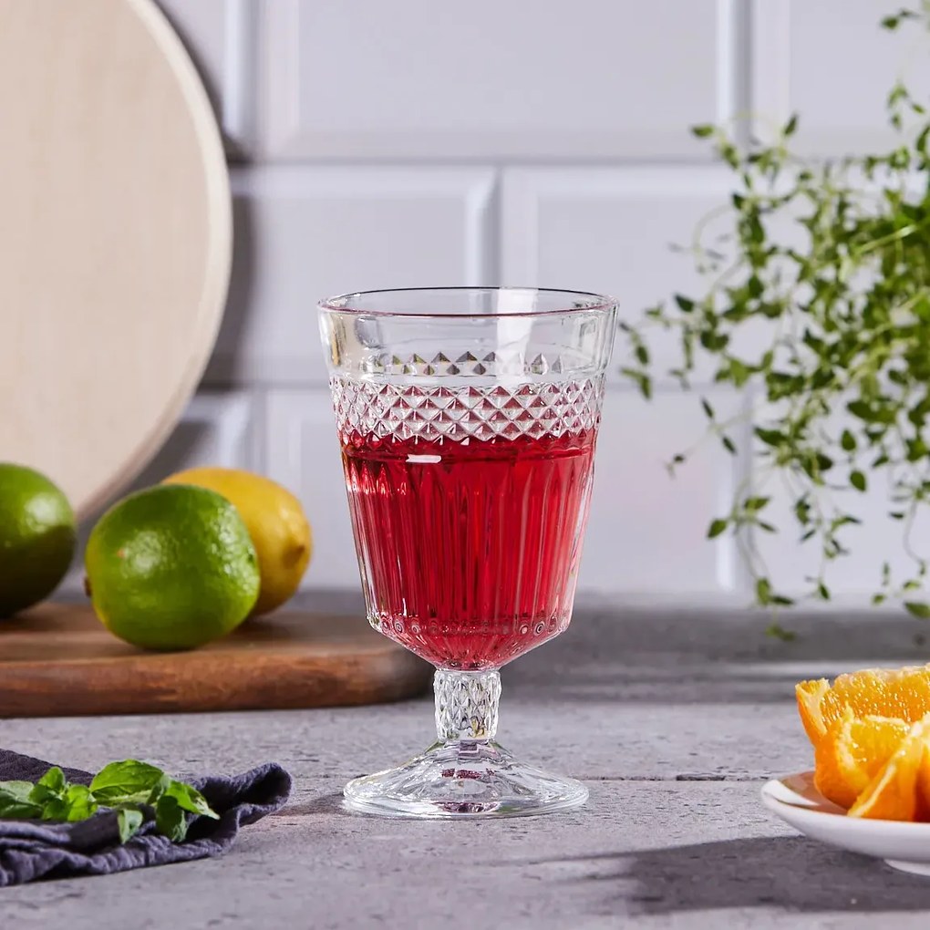 Altom Súprava pohárov na nôžke Greta 330 ml, 6 ks