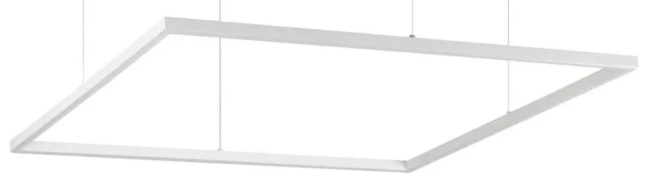 Ideal Lux - LED luster na lanku ORACLE SLIM LED/53W/230V 3000K 90x90 cm biela