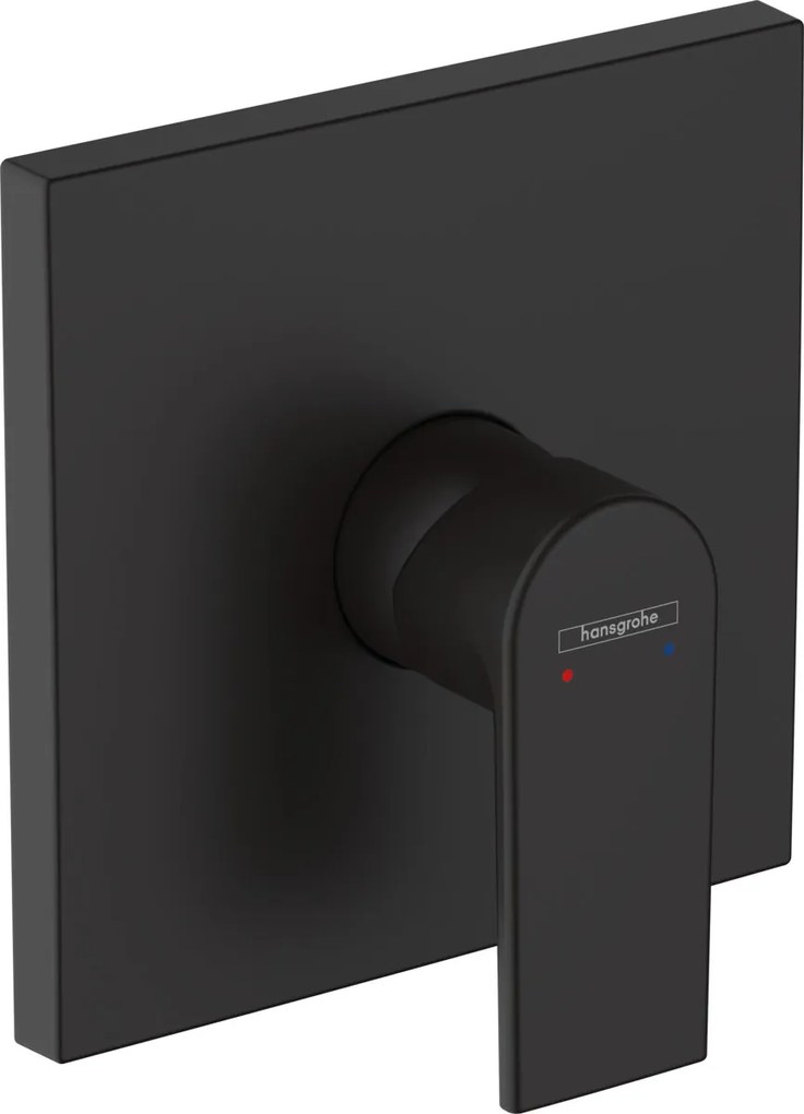 Hansgrohe Vernis Shape, sprchová batéria pod omietku, čierna matná, HAN-71668670