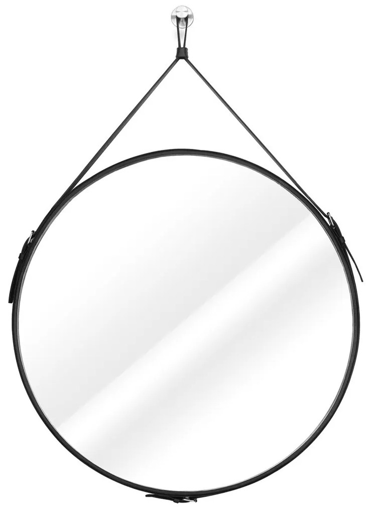 Nástenné zrkadlo Esha II čierne
