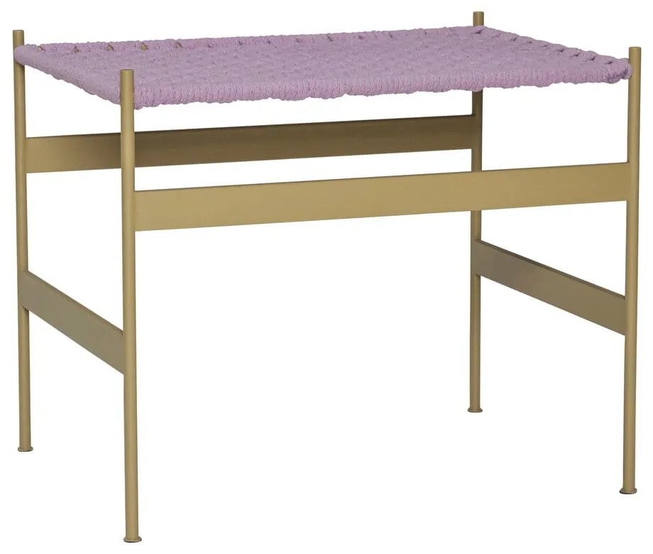 Fialová lavica Peri – Hübsch