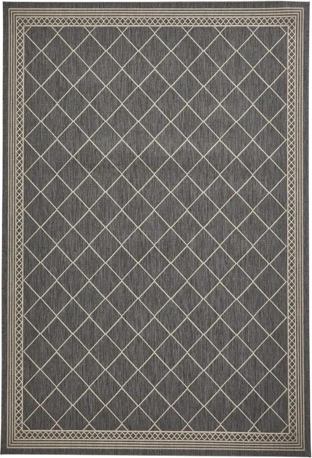 Pieskovo-antracitový koberec Think Rugs Cottage, 120 × 170 cm