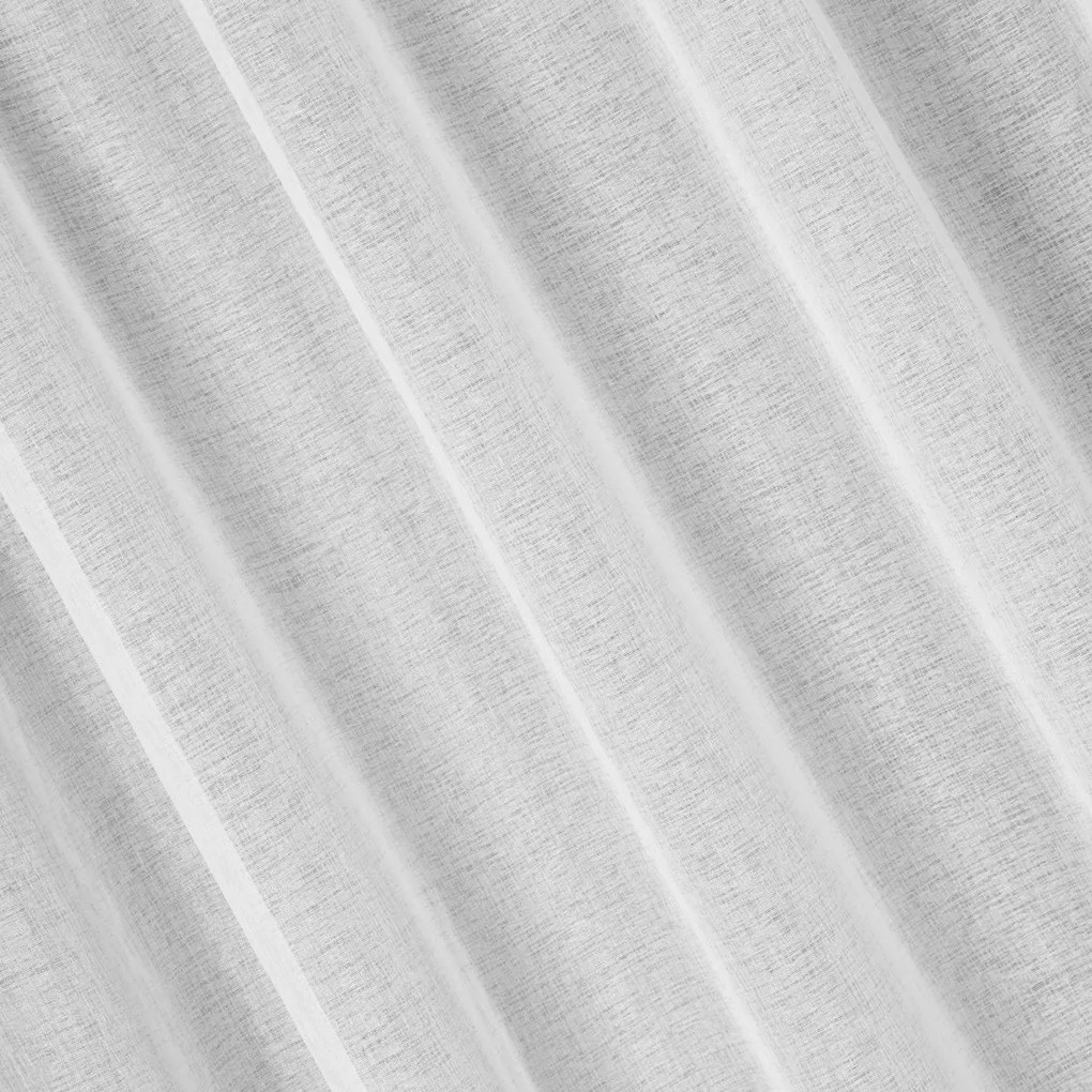 Biela záclona na flex páske LAYLA 140x270 cm