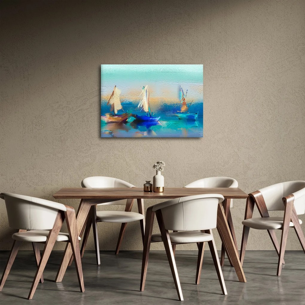 Obraz - Obraz krajiny, maľba (70x50 cm)