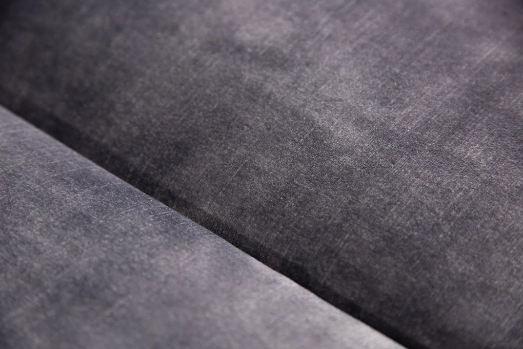 Sedačka Modern Barock 240 cm tmavosivá