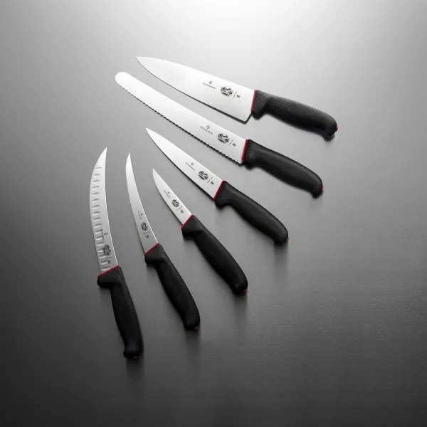Victorinox - Kuchynský vykosťovací nôž DUAL GRIP 15 cm čierny