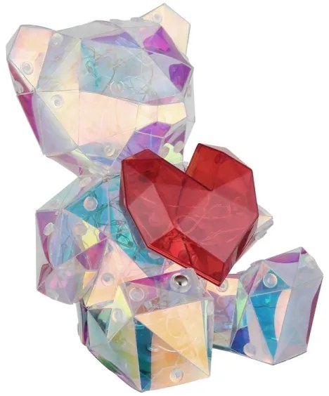 Globo 28058K - LED stmievateľná stolná dekorácia BRONDAR LED/3W/5V 1200 mAh medv