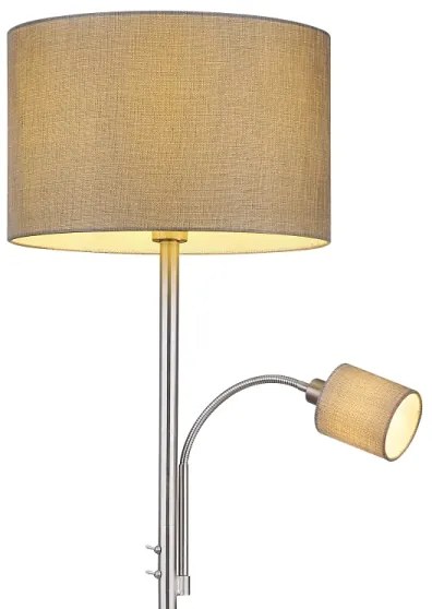 Globo 15185S4 - Stojacia lampa PACO 1xE27/40W/230V + 1xE14/25W