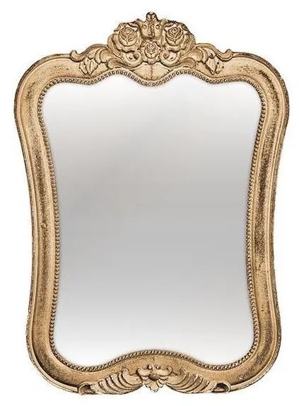 Eurolamp Nástenné zrkadlo 49x69 cm zlatá EU0457