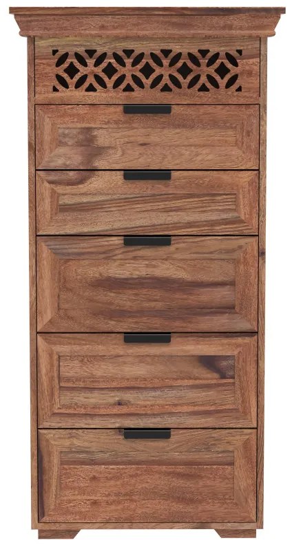 Komoda Mira 60x120x45 indický masív palisander Only stain