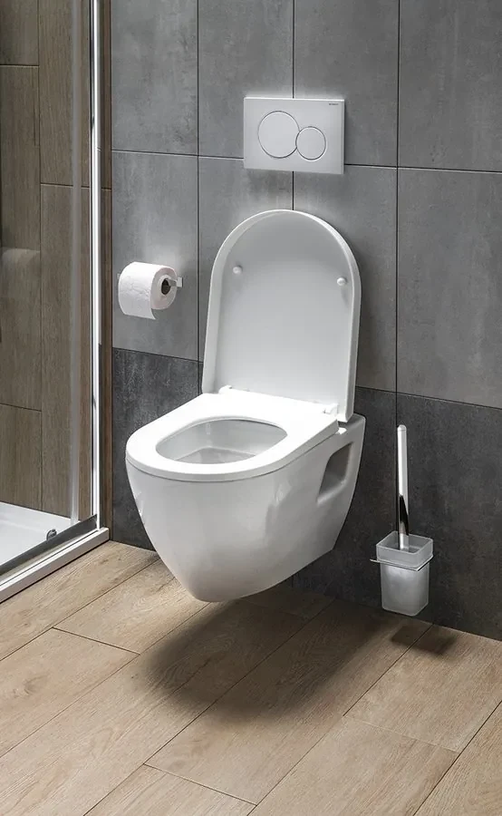 Aqualine Aqualine, NERA závesná WC misa, 50x35,5 cm, biela, NS952