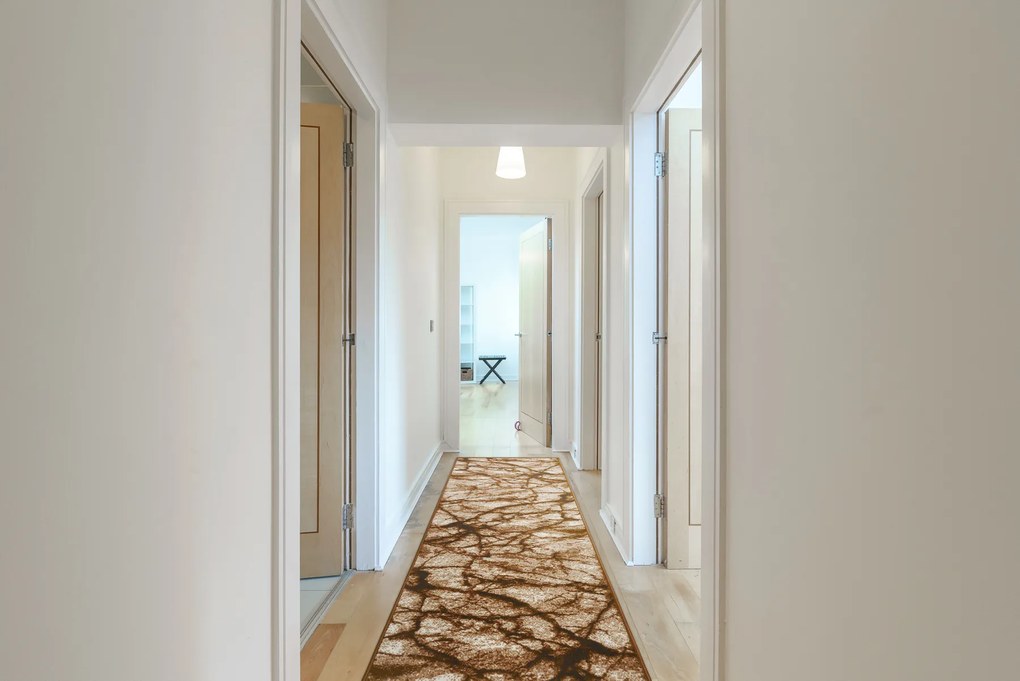 Behúň BCF MORAD Mramor béžový - staré zlato