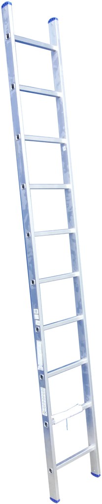 Elkop Jednoduchý hliníkový rebrík, dĺžka 4m, 1x15 priečok