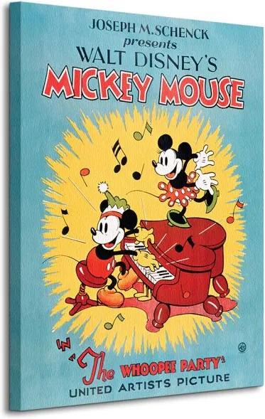 Obraz na plátne Disney Mickey Mouse (The Whoopee Party) 60x80cm WDC90835
