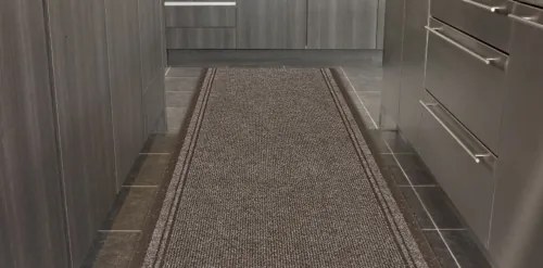 Koberce Breno Behúň MALAGA 7058, šíře role 80 cm, hnedá