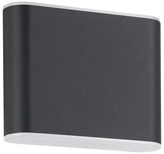 Eglo 901025 - LED Vonkajšie nástenné svietidlo GRUTTI 2xLED/2,9W/230V IP65