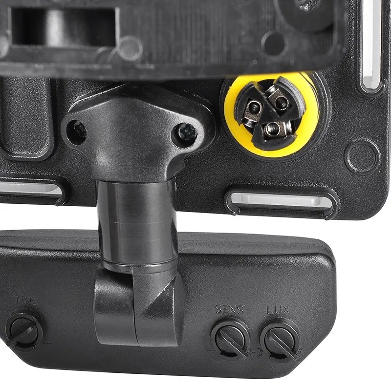SOLIGHT LED reflektor Quick so sensorom, 10W, 850lm, 4000K, IP65, čierny