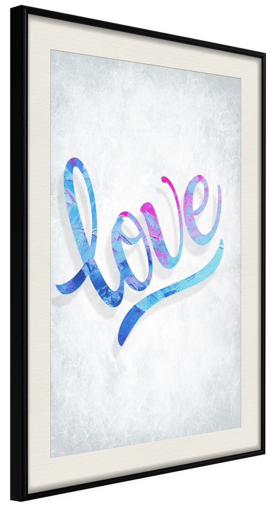 Artgeist Plagát - Love [Poster] Veľkosť: 40x60, Verzia: Čierny rám