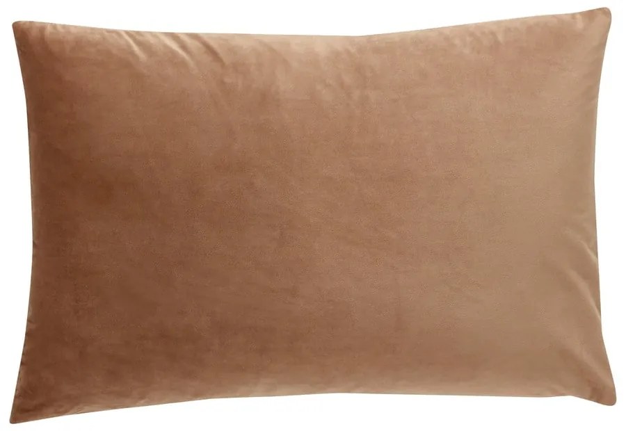 Béžový vankúš Hübsch Vela, 60 x 40 cm