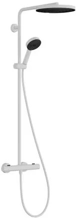 Hansgrohe Pulsify S Puro sprchový systém s termostatickou batériou biela matná 24237700