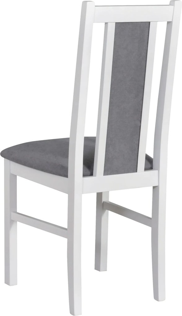 Sconto Jedálenská stolička BOLS 14 sivá/biela