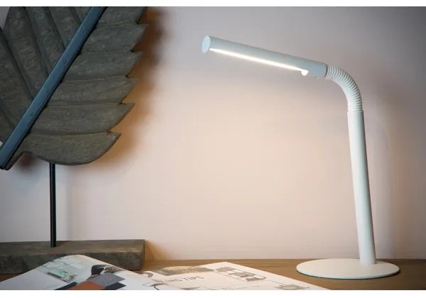 Lucide 36612/03/31 - LED Stolná lampa GILLY LED/5W/230V biela