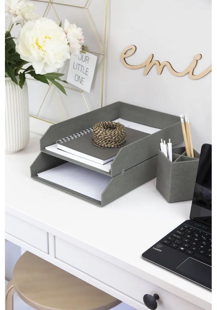 Kartónové organizéry na dokumenty v súprave 2 ks Hakan – Bigso Box of Sweden