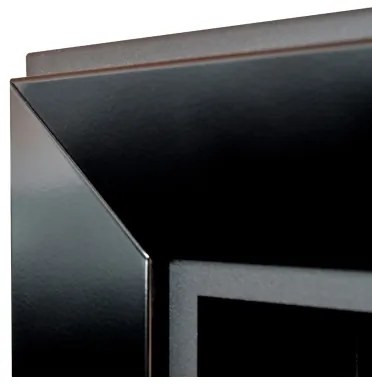 InFire - Vstavaný BIO krb 79x55 cm 3kW čierna