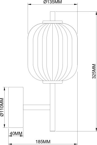 Zuma Line 003064-034752 - LED nástenné svietidlo AKARI LED/6,5W/230V zlaté