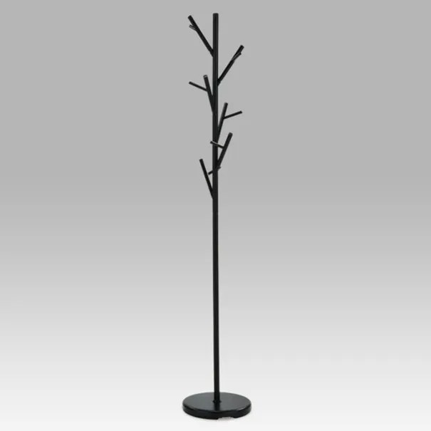 Sconto Stojanový vešiak TREE čierna