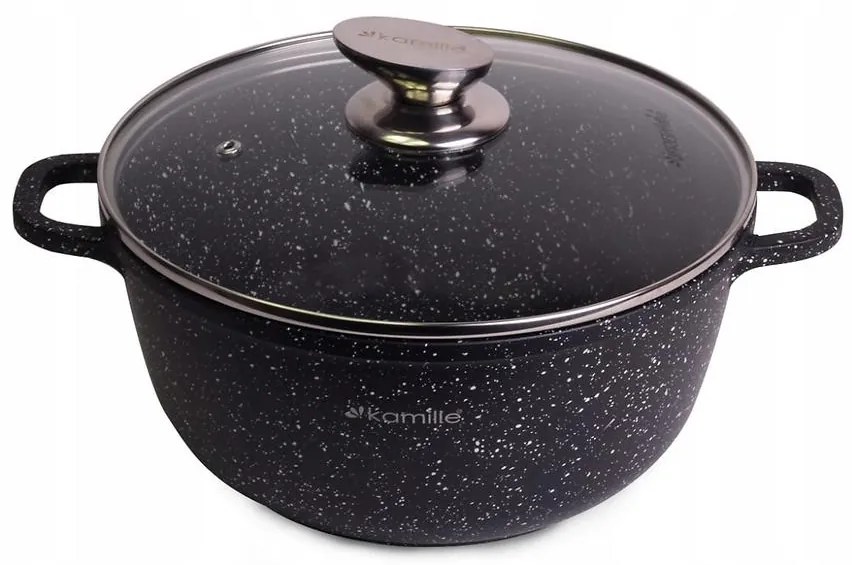 Hrniec mramorový 6,5L so sklenenou pokrievkou
