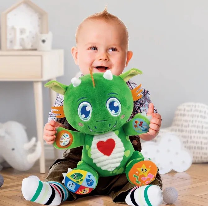 Vzdelávacie hovoriace hudobné Friendly Dragon poľský jazyk Clementoni 50938