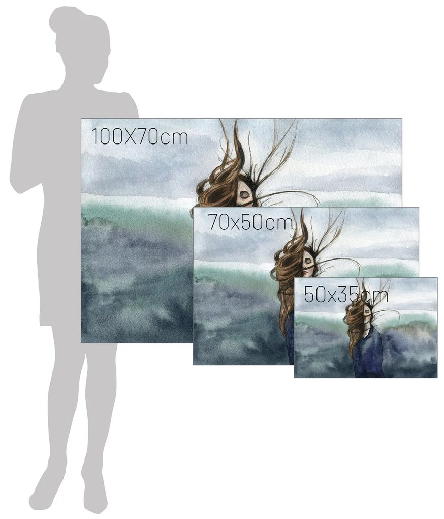 Maľovanie na plátno Wind