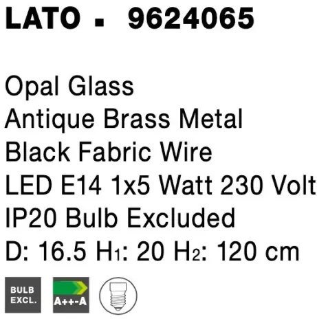 Retro luster Lato 16 zlaté