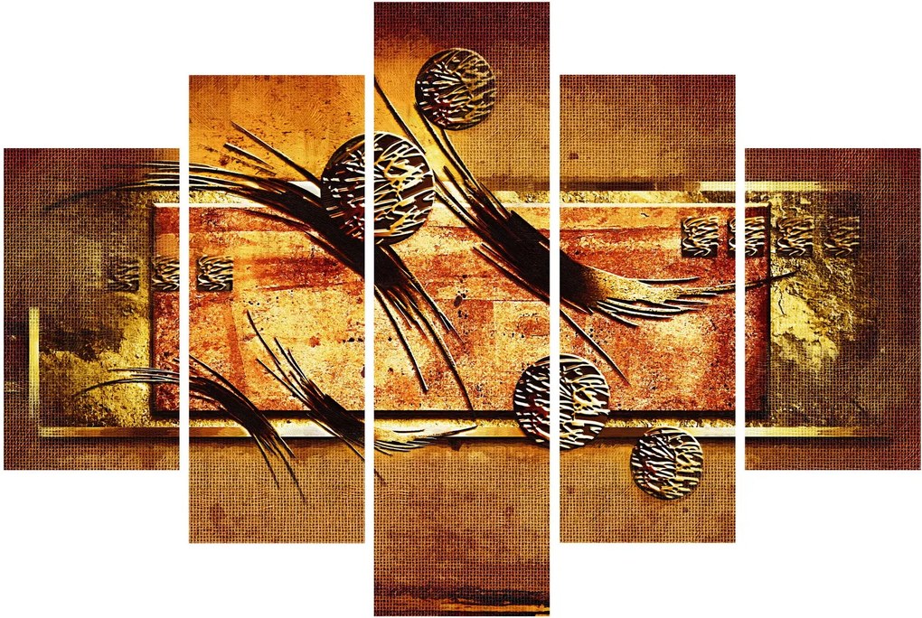 Obraz abstrakcie (150x105 cm)