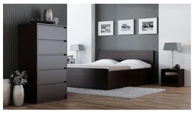 Komoda 5 zásuviek Wenge