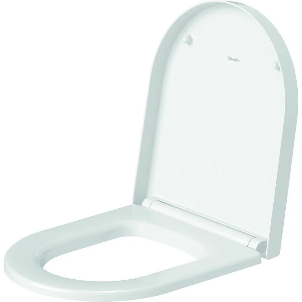 DURAVIT ME by Starck WC sedátko Compact so sklápacou automatikou - Softclose, odnímateľné, tvrdé z Duroplastu, biela, 0020190000