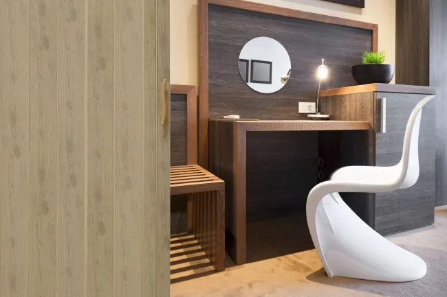 Skladacie dvere 001P ELM G matné 100 cm