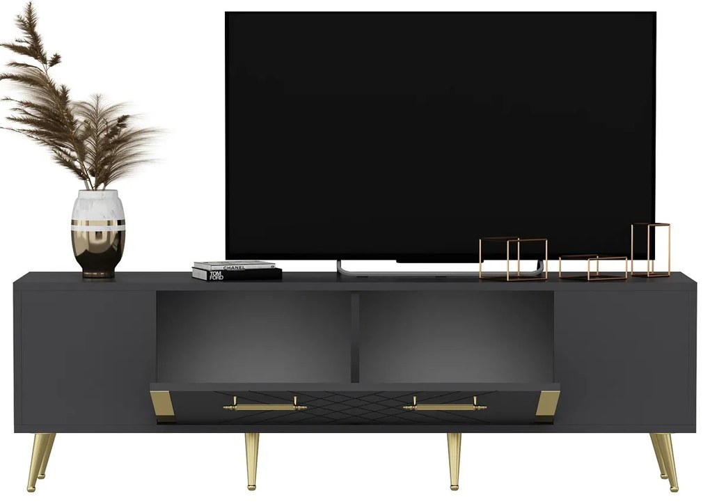 TV stolík Detas antracit