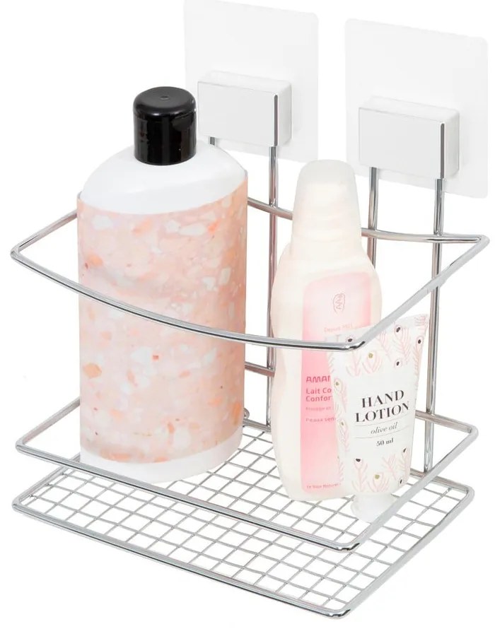 Nástenná polička do sprchy bez nutnosti vŕtania Compactor Shower