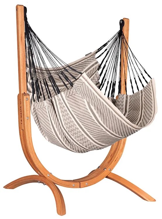 Marimex | Hojdacia sedačka so stojanom La Siesta Udine Organic, zebra | 11640603