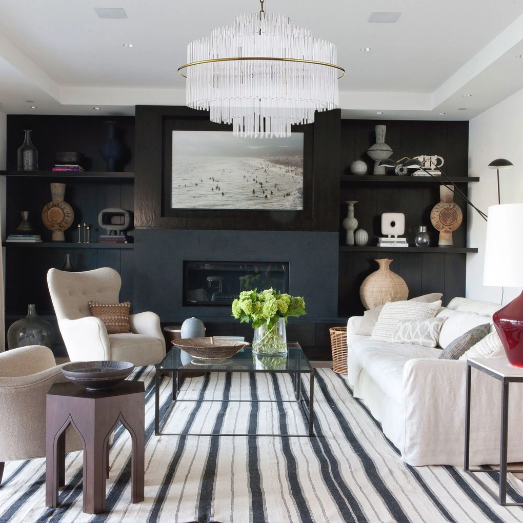 Toolight Toolight, krištáľové závesné svietidlo 8xE14 APP1654-8CP, zlatá lesklá, OSW-01597