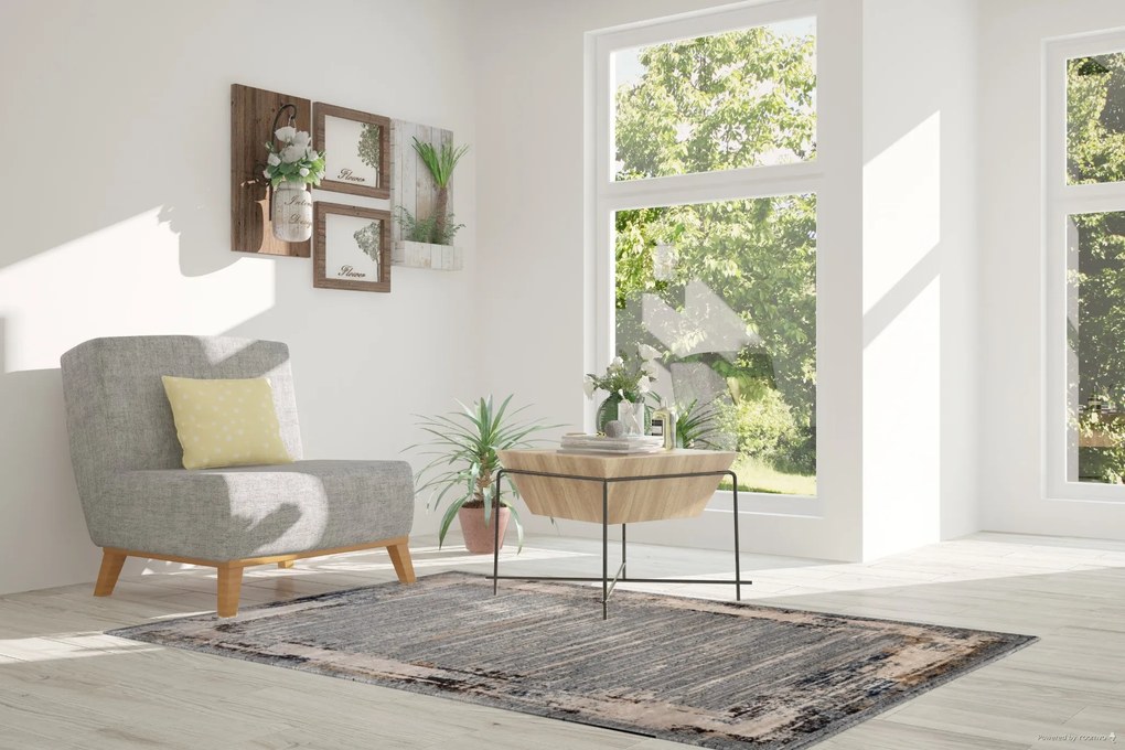 Medipa (Merinos), Kusový koberec Sirena 56064-210 Multi, 160x230, šedá, chodba / predsieň