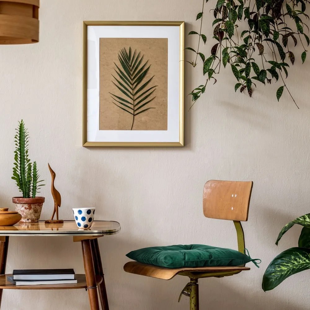 Zamatový sedák 40x40 cm Aleksa – Restilo